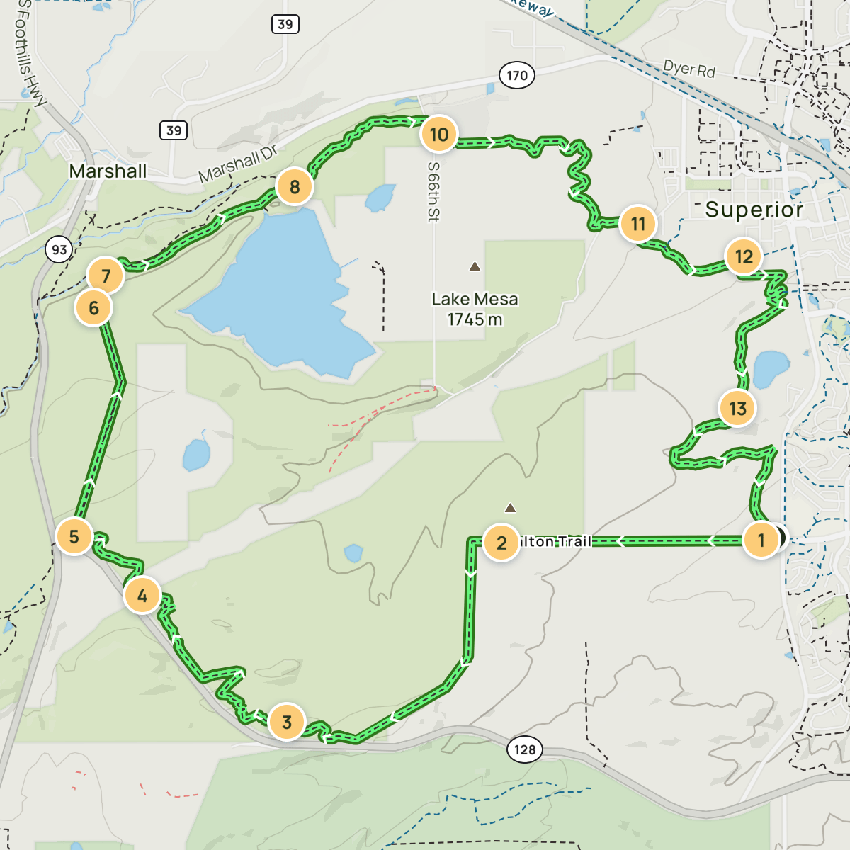 Best Dog Hiking Trails in Louisville - Dirty Bismarck Loop Trail 